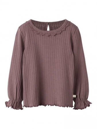 Sola top, rose taupe, Lil Atelier