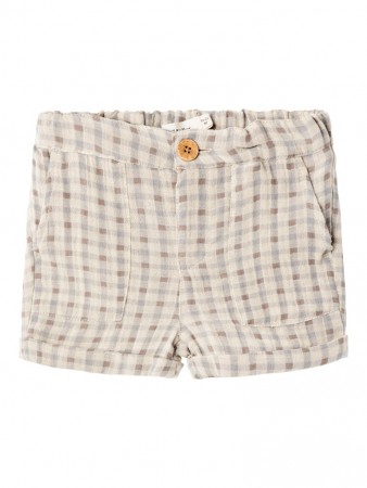 Joey loose shorts, bleached sand, Lil Atelier