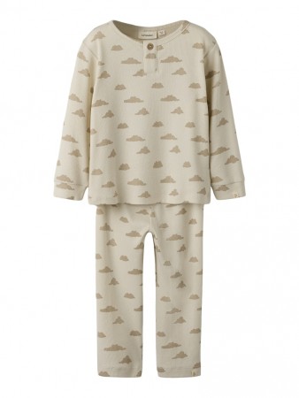 Gago night set, turtledove/sky, Lil Atelier
