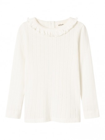 Rachel slim top, coconut milk, Lil Atelier