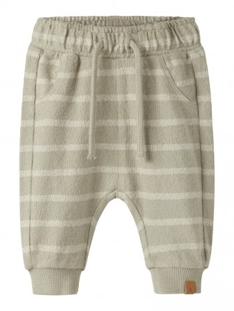Oby loose pant baby, moss gray, Lil Atelier