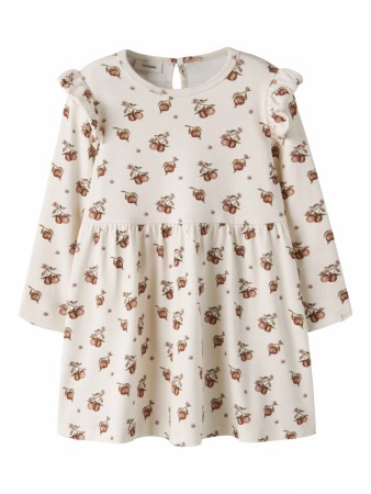 Gayo dress, turtledove/apple, Lil Atelier