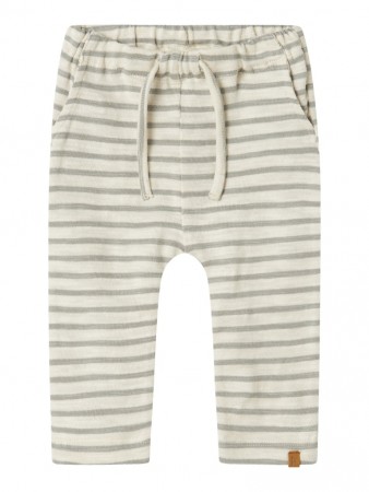 Denji pant baby, turtledove/forest fog, Lil Atelier