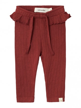 Rachel slim legging, spiced apple, Lil Atelier