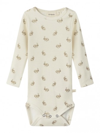 Lavo slim body, turtledove/rabbit, Lil Atelier