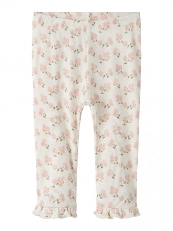 Gago slim leggings baby, coconut milk/hydrangea, Lil Atelier