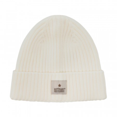Hat wool knit, egret, Huttelihut