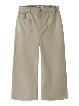 Loden wide pants, twill, Lil Atelier