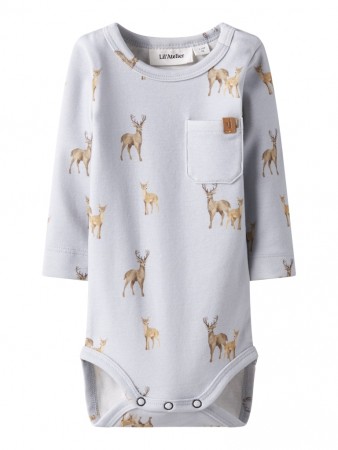 Layo slim body, gray dawn/deer, Lil Atelier