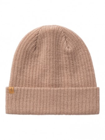 Nanson knit hat, rugby tan, Lil Atelier