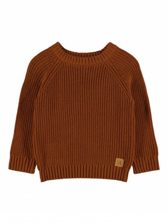 Imilio knit, glazed ginger melange, Lil Atelier