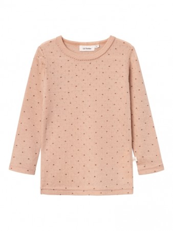 Nava wool top, rugby tan, Lil Atelier