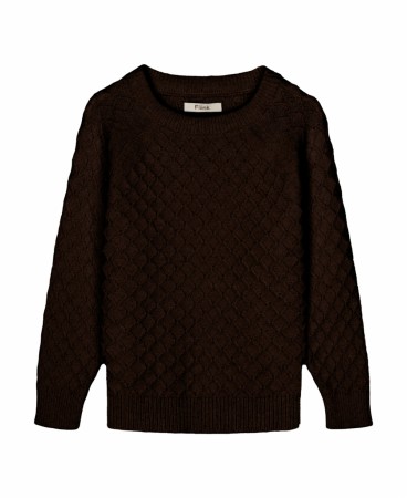 Benna square pullover, chicory coffee, Fliink