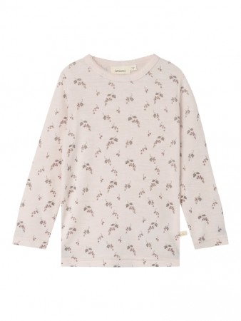 Noel nia slim top wool, morganite/berry, Lil Atelier