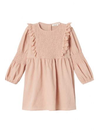 Rosita dress, rugby tan, Lil Atelier