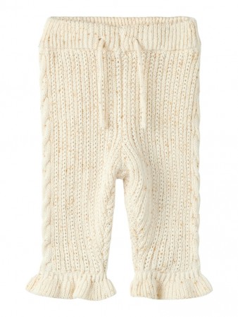Galto knit pant baby, turtledove, Lil Atelier