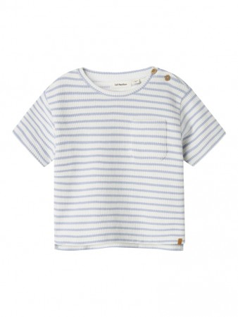 Tadeo loose top, zen blue, Lil Atelier