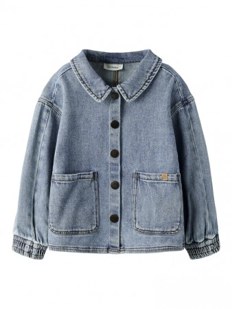 Karole denim shirt, medium blue, Lil Atelier