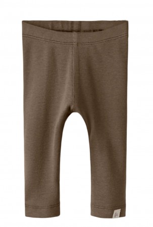 Gayo slim leggings baby, shitake, Lil Atelier