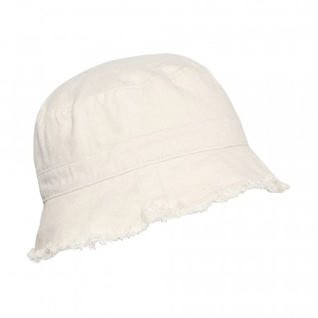 Bucket hat twill, white pepper, Huttelihut