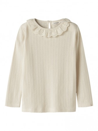 Luva top, turtledove, Lil Atelier