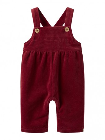 Saga loose overall, red dahlia, Lil Atelier