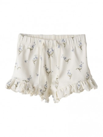 Gayo sen shorts baby, coconut milk/flower, Lil Atelier
