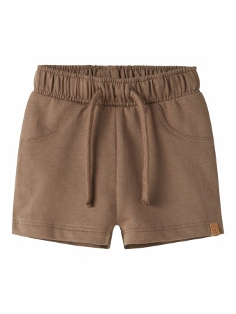 Omas sweat shorts baby, coca mocha, Lil Atelier 