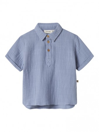 Dawson loose shirt, troposphere, Lil Atelier 