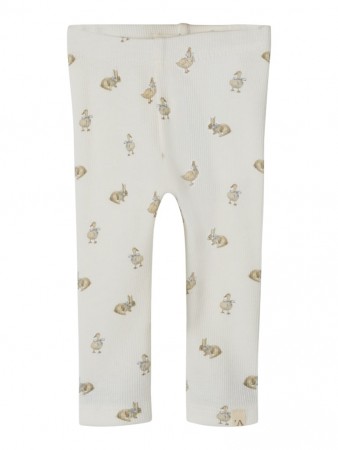 Lavo emo slim leggings baby, coconut milk, Lil Atelier
