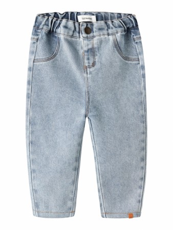 Darlee loose jeans baby, medium blue denim, Lil Atelier