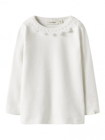 Tapia slim top, coconut milk, Lil Atelier