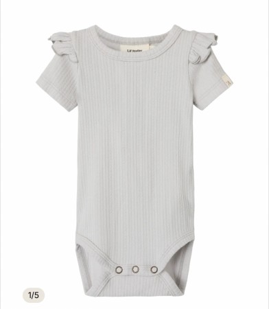 Fleura slim body, vapor blue, Lil Atelier