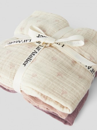 Fergie 3-pack nappies, nostalgia rose, Lil Atelier
