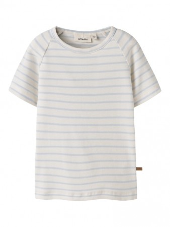 Geo ss slim top, coconut milk/plein air, Lil Atelier 