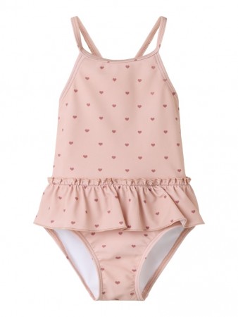 Helga swimsuit, misty rose, Lil Atelier