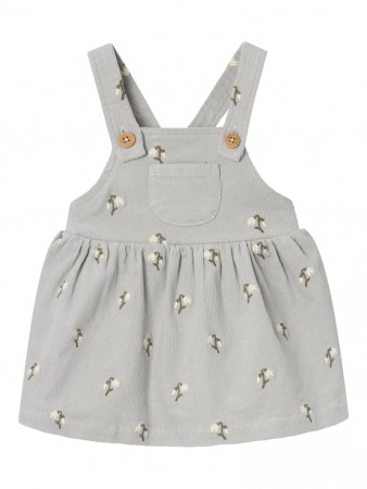 Nelly loose cord skirtall, mirage gray, Lil Atelier